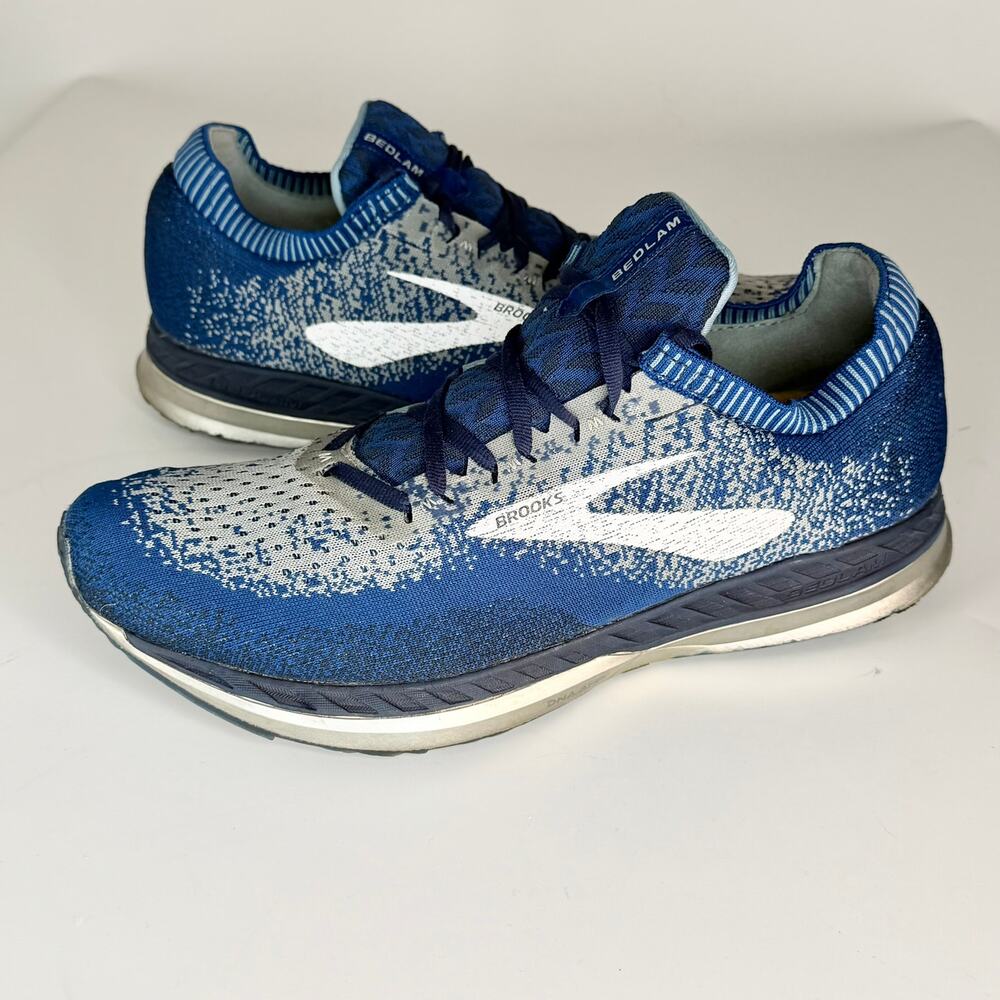 Brooks Bedlam Running Sneakers Shoes Blue Grey 1102831D449 Men 11.5